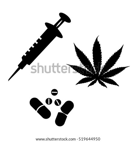 Drugs Stock Vector Illustration 519644950 : Shutterstock