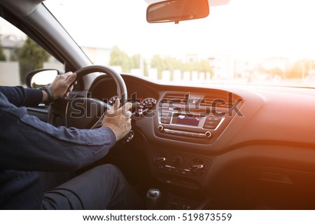 Driving Car Stock foto © 