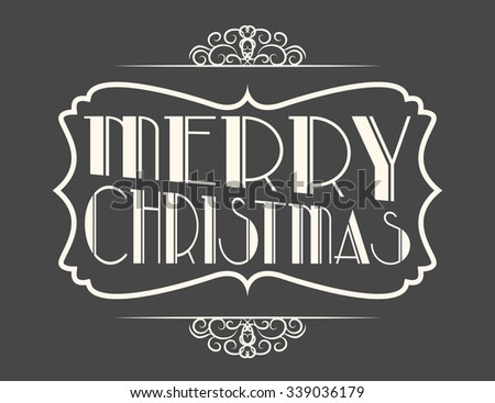 Merry Christmas Background, Illustration In Vector Format - 339036179 : Shutterstock