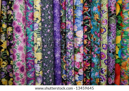 Fabric bolts - Small scale floral prints