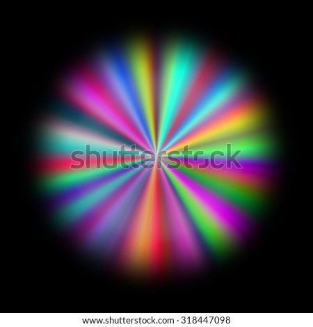full spectrum rainbow abstract flower pattern texture background