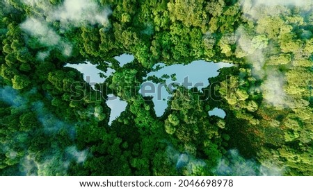 Similar – Image, Stock Photo climate change Environment