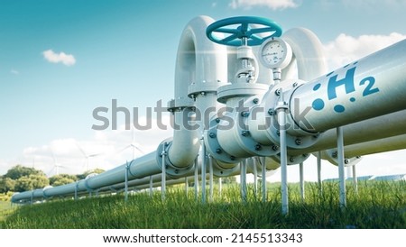 Similar – Image, Stock Photo Pipelines of a chemical plant