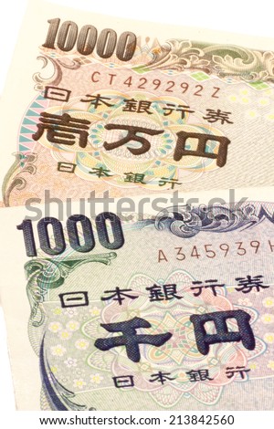 10 percent sales tax on Japanese currency