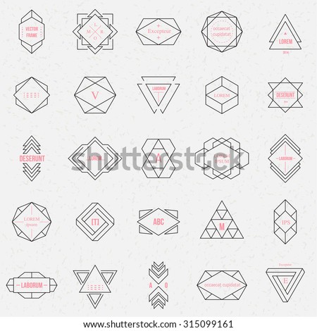 geometric shapes illustrator download