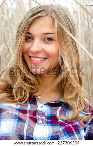 girl, woman , dream, escape, to smile , to hope , to wait , to trust , faith , laughter , hair, hands, eyes , smile, teeth , horizon, dress, coat , shirt, snow, winter, tree , run, run away , nose,