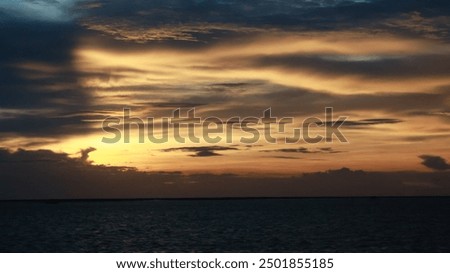 Similar – Image, Stock Photo Last lights after a long celebration