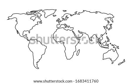 Monitor Black White Png Clip Arts For Web World Map Clipart Black And White Stunning Free Transparent Png Clipart Images Free Download