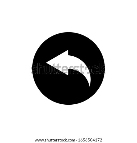 Back arrow icon vector eps 10