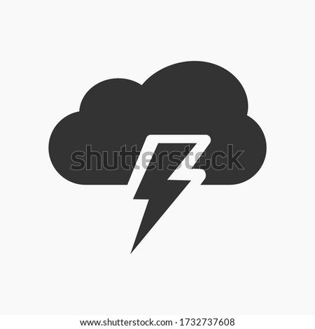 Storm icon vector eps 10