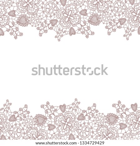 Lace pattern updown white background