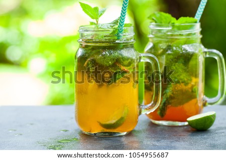 Similar – Foto Bild Mojito im Steinmetzkrug