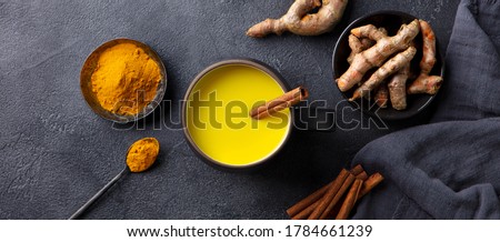 Similar – Image, Stock Photo turmeric milk