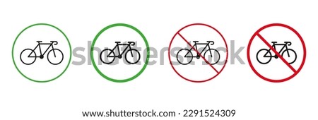 Similar – Image, Stock Photo Bicycle forbidden