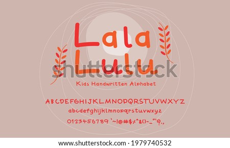 Lala Lulu is a sweet and neat handwritten font. Suitable to a wide variety of designs due to its neat and simple style, Lala Lulu has the potential to become your favorite go-to font