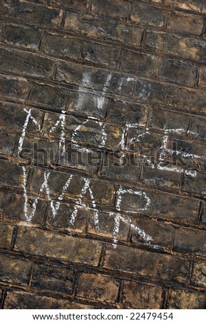No more war