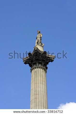 Nelson\'s Column, Trafalgar Square, London