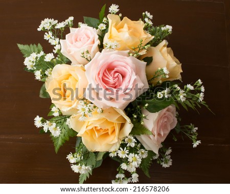 sweet rose bouquet