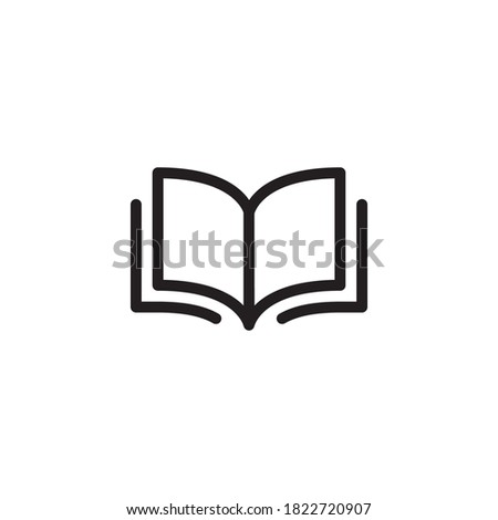 booklet vector icon design template