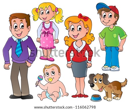 People And Family Collection 1 - Vector Illustration. - 116062798 ...