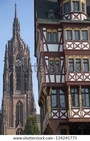 Kaiserdom St. BartholomÃ?Â¤us,Frankfurt am Main,Germany