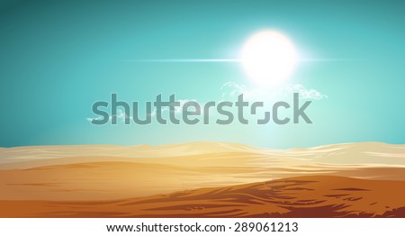 Desert illustration