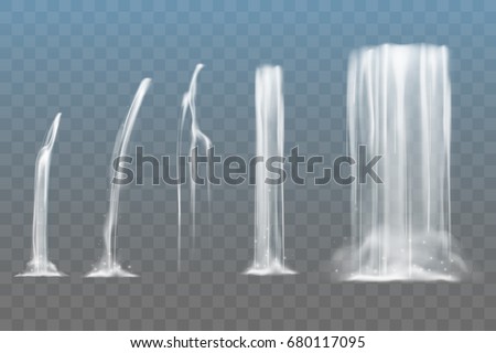 Waterfall elements