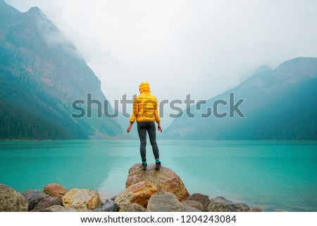 Similar – Image, Stock Photo (er)live Lake Louise