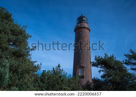 Similar – Image, Stock Photo Lighthouse Darßer Ort