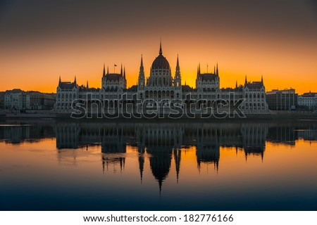 Budapest parliament house