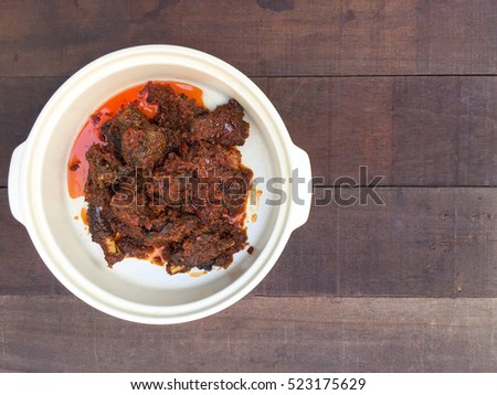 Rendang Dendeng - test