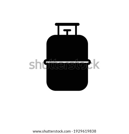 Simple Propane Gas Vector Design Icon