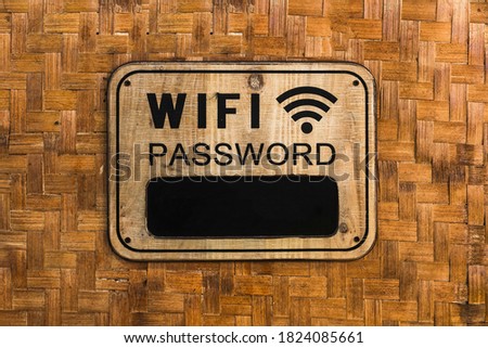 Similar – Image, Stock Photo Hut wall with writing
