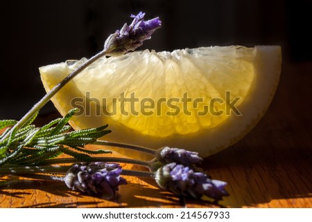lemon and lavender