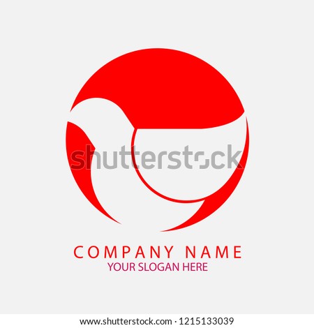 bird logo vector illustration company business