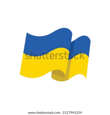 
Flag Ukraine. Flag Ukraine vector Stock fotó © 