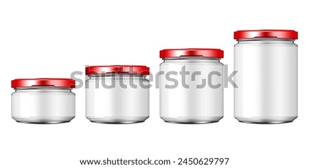 Image, Stock Photo Empty jam jar Food Jam