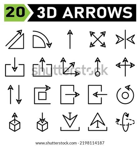 Arrows icon set include increase, increasing, grow, arrows, update, turning, navigated, down, straight, ascending, ascendant, expand, four, move, bottom, mirror, alignment, horizontally, in box