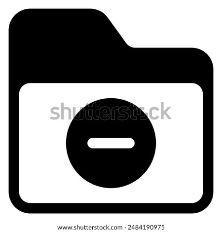 delete glyph icon vector illustration isolated on white background