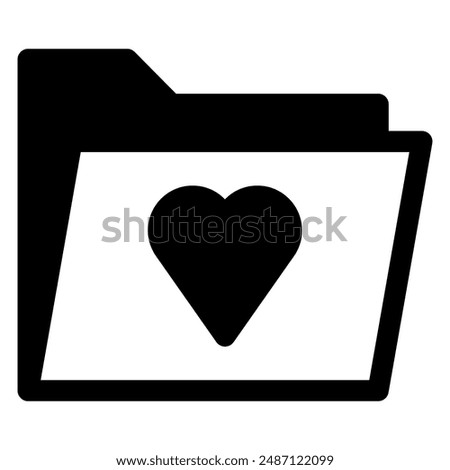 favorite glyph icon vector illustration isolated on white background