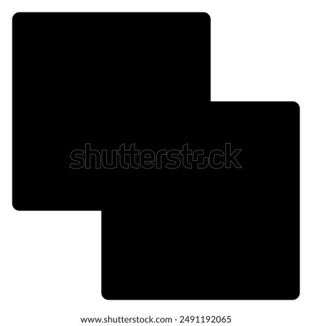 pathfinder glyph icon vector illustration isolated on white background