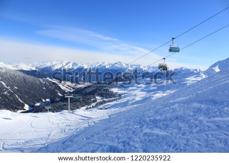 Similar – Image, Stock Photo Winter landscape in Ratschings, South Tyrol