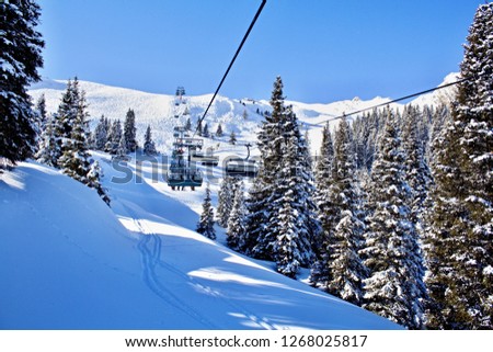 Similar – Image, Stock Photo Winter landscape in Ratschings, South Tyrol