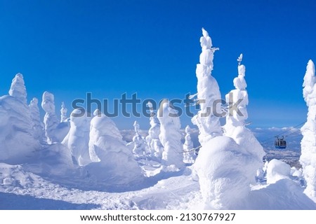 Similar – Image, Stock Photo Frost covering the famous vineyards of Bernkastel-kues in Germany