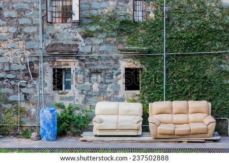Old Sofa outdoor