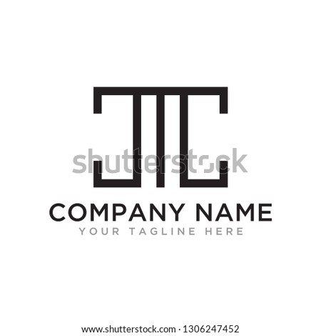 Letter TCC / CTC Logo Design - Vector