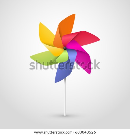 color pinwheel
