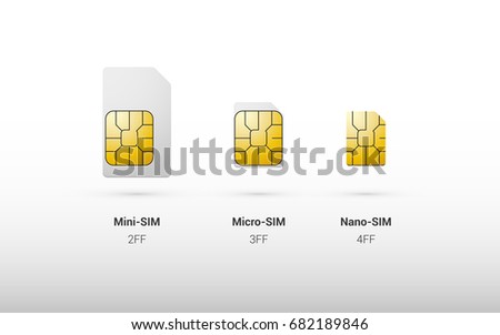 sim card overview comparison of types and sizes
