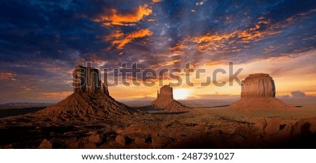 Similar – Image, Stock Photo the monument valley park