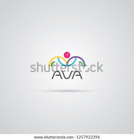 AVA Logo Design - Vector